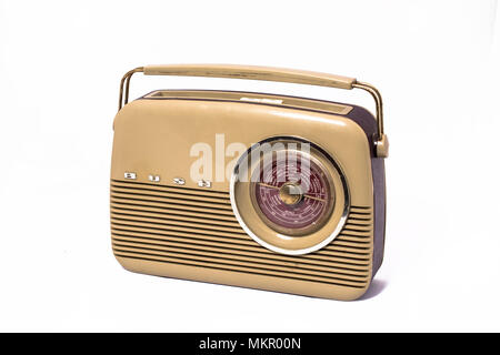 A diciannove anni sessanta Bush portable radio a transistor Foto Stock