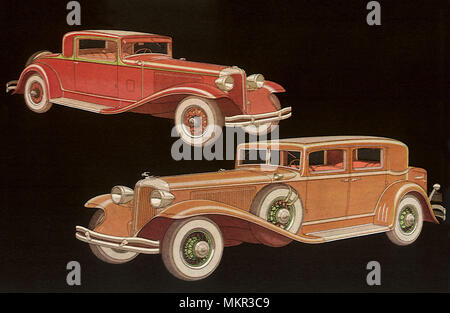 1931 Chrysler dritto otto e otto imperiale Foto Stock