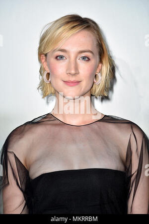 Saoirse Ronan per partecipare ad una speciale proiezione di su Chesil Beach a Curzon Mayfair, Londra. Foto Stock