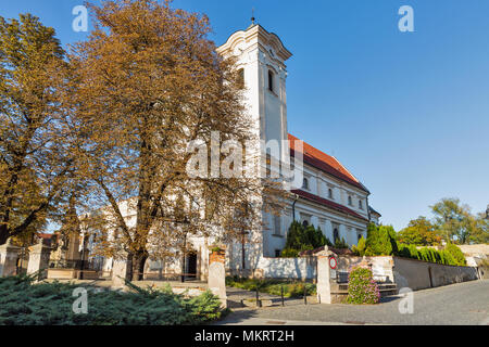 Chiesa del Convento francescano di Presov, Slovacchia. Presov è una città in Slovacchia orientale. Foto Stock