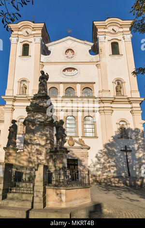 Chiesa del Convento francescano di Presov, Slovacchia. Presov è una città in Slovacchia orientale. Foto Stock