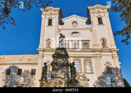 Chiesa del Convento francescano di Presov, Slovacchia. Presov è una città in Slovacchia orientale. Foto Stock