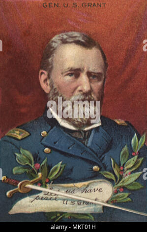 Generale Ulysses S. Grant Foto Stock