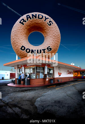 Randy's Donuts Inglewood California Foto Stock