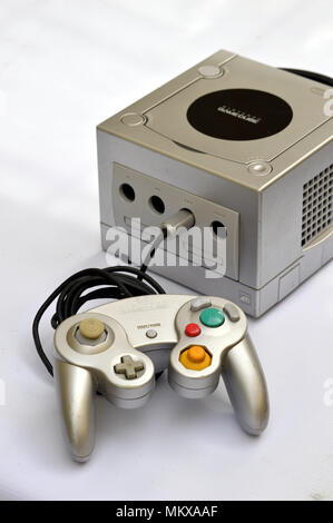Nintendo Gamecube console (GCN), la versione Platinum Foto Stock