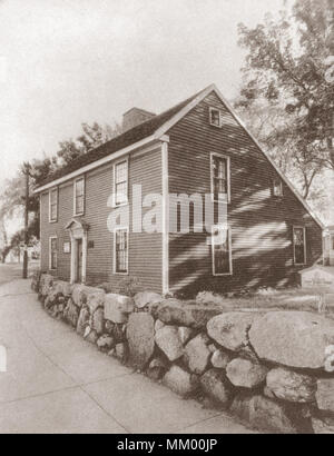 John Quincy Adams House. Quincy. 1920 Foto Stock