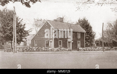 Luogo di nascita di John Quincy Adams. Quincy. 1928 Foto Stock