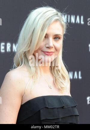 Los Angeles, CA, Stati Uniti d'America. 8 Maggio, 2018. Katarina Cas in corrispondenza degli arrivi per il terminal Premiere, ArcLight Hollywood, Los Angeles, CA Maggio 8, 2018. Credito: Dee Cercone/Everett raccolta/Alamy Live News Foto Stock