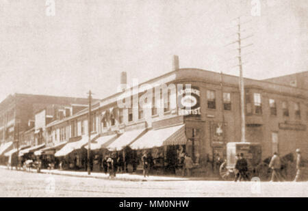 Sud & principali strade Pocasset.Fall River. 1880 Foto Stock