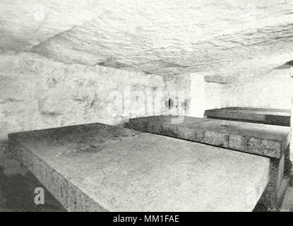 Il presidente John Adams cripta. Quincy. 1950 Foto Stock