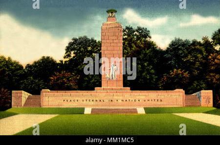 Luce eterna pace Memorial. Gettysburg. 1946 Foto Stock