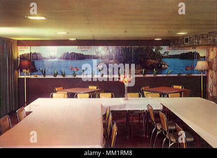 B & M caffetteria sulla 14th Street. Sheboygan. 1970 Foto Stock