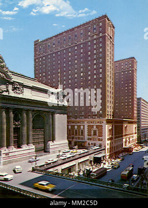 Hotel Commodore. La città di New York. 1950 Foto Stock