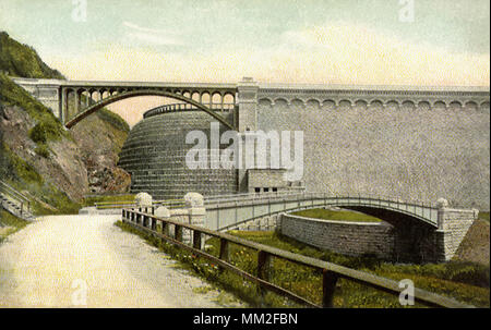 Croton Dam Road. Croton On Hudson. 1910 Foto Stock