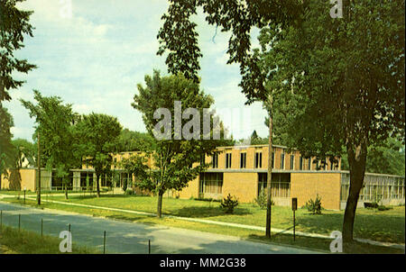 State University Library. Plattsburgh. 1960 Foto Stock