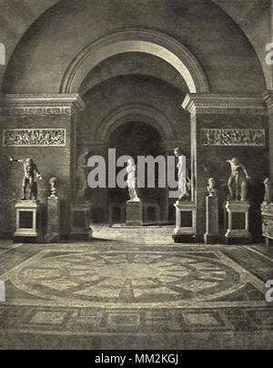 Venere di Milo al Louvre. Parigi. 1910 Foto Stock