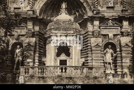 Organo Hydrolic a Este Villa. Tivoli. 1910 Foto Stock