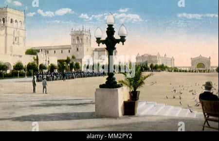 Plaza de Panama. San Diego. 1915 Foto Stock