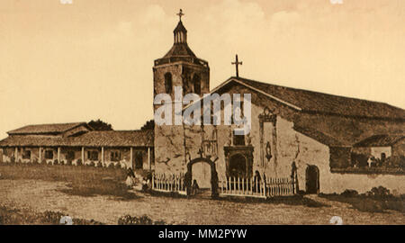 La missione di Santa Clara. Santa Clara. 1900 Foto Stock