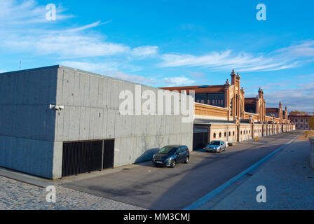 Matadero, ex macello complesso, Legazpi, Madrid, Spagna Foto Stock