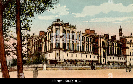 Castello. Saint-Germain-en-Laye. 1930 Foto Stock