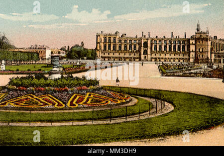 Castello. Saint-Germain-en-Laye. 1930 Foto Stock