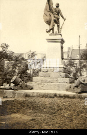 A sud le truppe africane Memorial. Quebec. 1922 Foto Stock