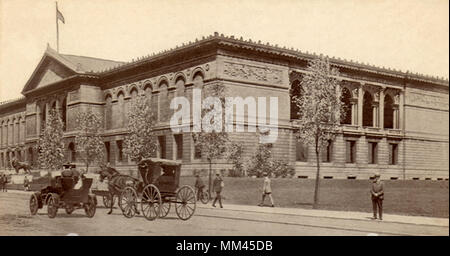 L'Istituto d'arte su Michigan Ave. Chicago. 1910 Foto Stock