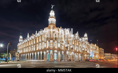 Il cubano grande teatro dell Avana Alicia Alonso, Havana, Cuba Foto Stock