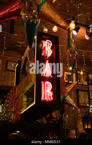 San Antonio, Texas - 18 Aprile 2018: Mi Tierra Cafe e il panificio si trova nel centro cittadino di San Antonio Texas. Foto Stock