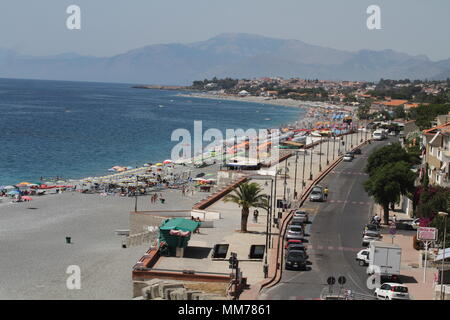 Diamante Calabria Beach Foto Stock