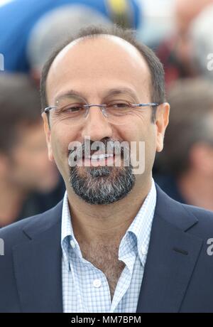 Cannes, Francia. Il 9 maggio 2018. Asghar Farhaector tutti sanno. Photocall. Il 71° Festival di Cannes Cannes, Francia 09 maggio 2018 Dja579 Credito: Allstar Picture Library/Alamy Live News Foto Stock