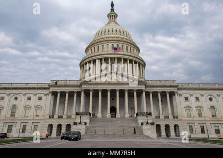 Washington, Stati Uniti d'America. Il 10 maggio, 2018. Gli Stati Uniti Campidoglio la mattina del 10 maggio 2018 a Washington, DC. Credito: la foto di accesso/Alamy Live News Foto Stock