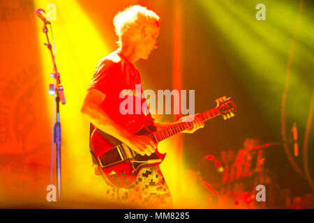 Robbie Krieger giocando alla decima edizione Medlock Krieger tutti i concerti di star & Golf Classic che beneficiano di St. Jude per bambini Ospedale di ricerca, Agosto 27, 201 Foto Stock