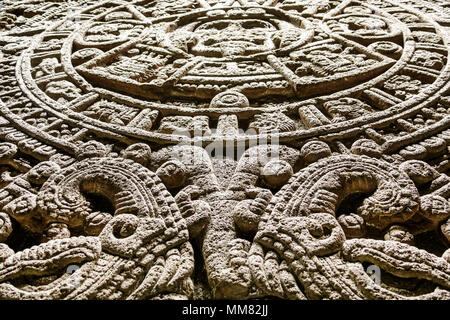 Città del Messico,Polanco,Ispanico,immigrati immigrati,Messicano,Museo Nacional de Antropologia Museo Nazionale di Antropologia,interno,mostra exhib Foto Stock