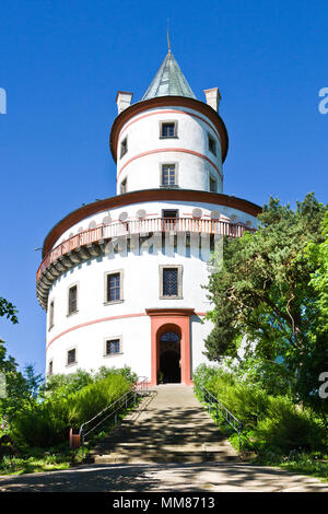 Lovecky zamecek Humprecht, Sobotka, Cesky Raj, Ceska republika / castello di caccia Humprecht vicino Sobotka, Paradiso Boemo, Repubblica Ceca Foto Stock