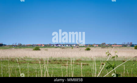 Skyline Den Hoorn Texel nei Paesi Bassi Foto Stock
