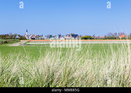 Skyline Den Hoorn Texel nei Paesi Bassi Foto Stock
