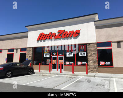 Autozone store in San Jose California Foto Stock