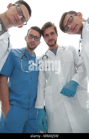 Closeup.professional team di medici. Foto Stock