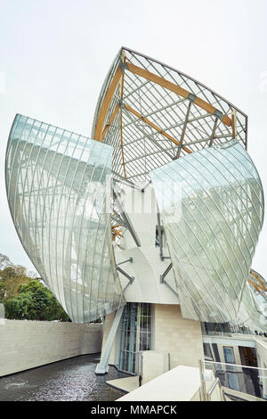 Louis Vuitton Foundation a Parigi - Francia Foto Stock