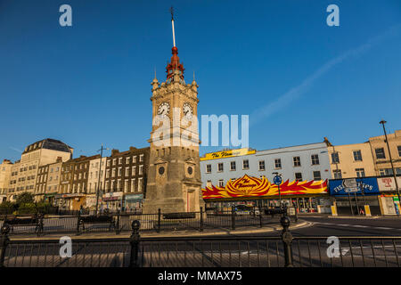 Margate su un soleggiato può sera. Foto Stock