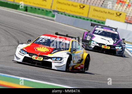 Augusto Farfus, Bra, BMW, DTM 2018, Rennen 1 Hockenheim Foto Stock