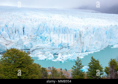 Ghiacciaio Perito Moreno, Parque Nacional Los Glaciares, Argentina Foto Stock