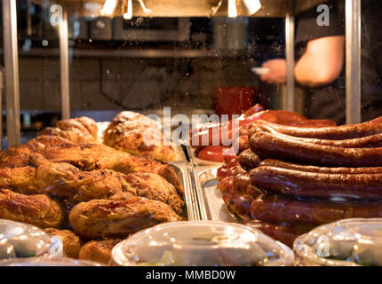 La deliziosa e tradizionale cibo ungherese. Foto Stock