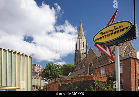 Nottingham galleria d'arte contemporanea Foto Stock