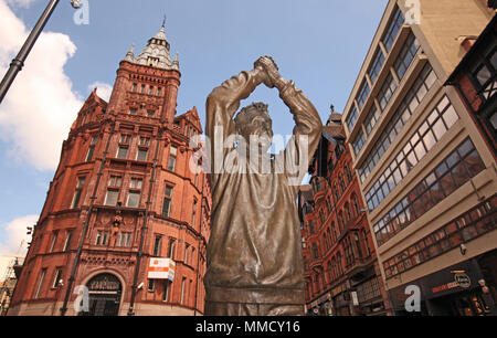 King Street, Queen Street, Nottingham Foto Stock