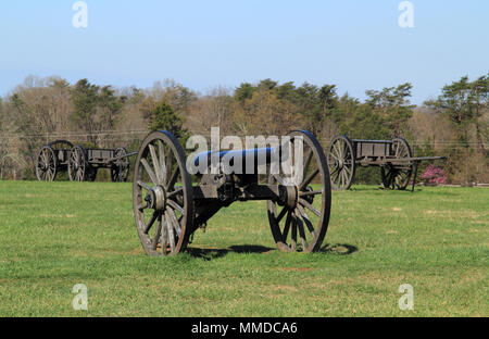 Sito di due importanti vittorie confederate durante la Guerra Civile Americana, casa di Henry Hill è ora parte di Manassas National Battlefield Park in Virginia Foto Stock