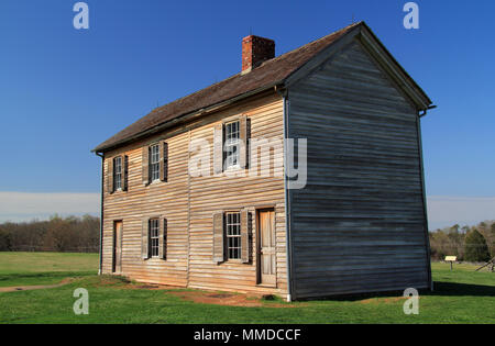 Sito di due importanti vittorie confederate durante la Guerra Civile Americana, casa di Henry Hill è ora parte di Manassas National Battlefield Park in Virginia Foto Stock