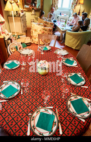 Celebrare il Natale Foto Stock
